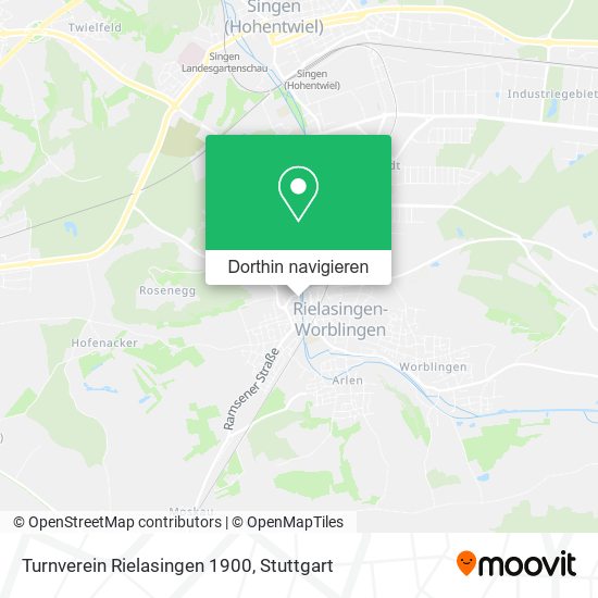 Turnverein Rielasingen 1900 Karte