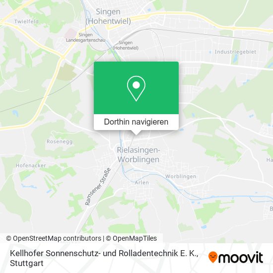Kellhofer Sonnenschutz- und Rolladentechnik E. K. Karte