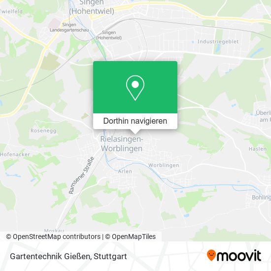 Gartentechnik Gießen Karte