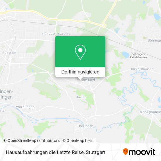 Hausaufbahrungen die Letzte Reise Karte