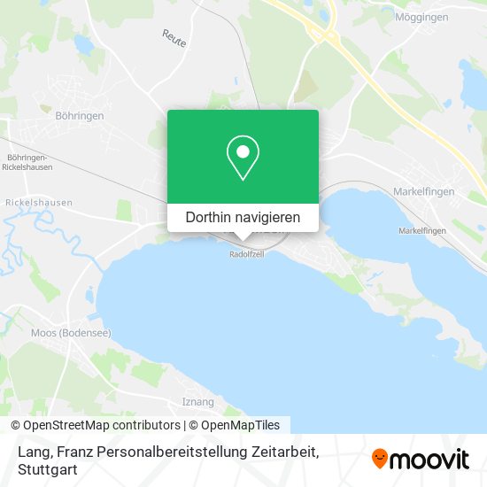 Lang, Franz Personalbereitstellung Zeitarbeit Karte