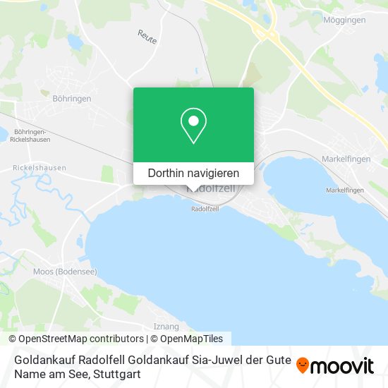 Goldankauf Radolfell Goldankauf Sia-Juwel der Gute Name am See Karte