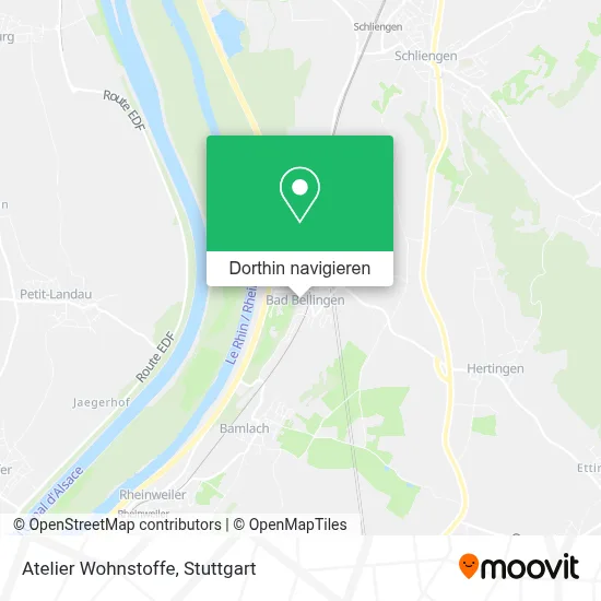 Atelier Wohnstoffe Karte