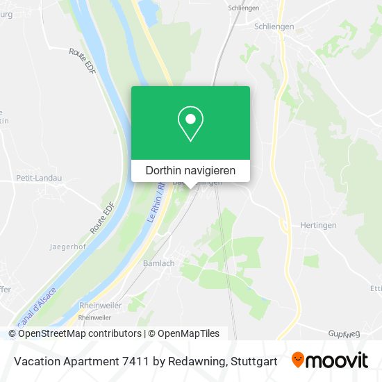 Vacation Apartment 7411 by Redawning Karte