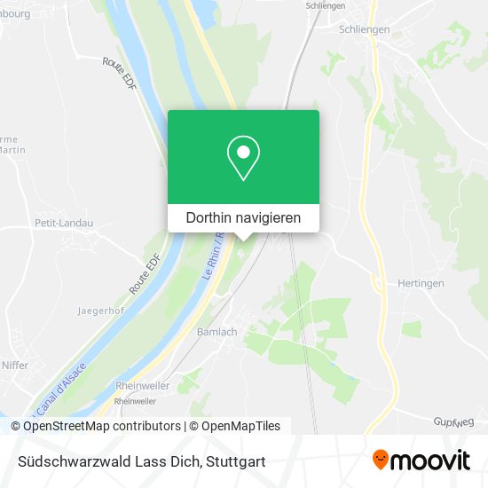Südschwarzwald Lass Dich Karte