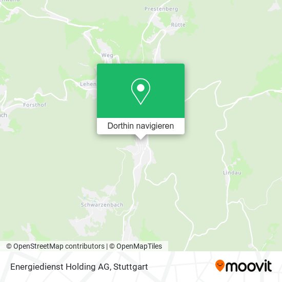 Energiedienst Holding AG Karte