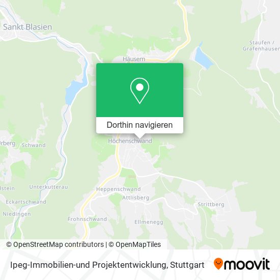 Ipeg-Immobilien-und Projektentwicklung Karte