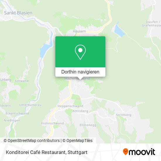 Konditorei Café Restaurant Karte