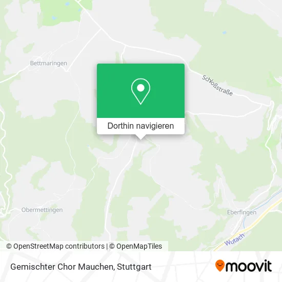 Gemischter Chor Mauchen Karte