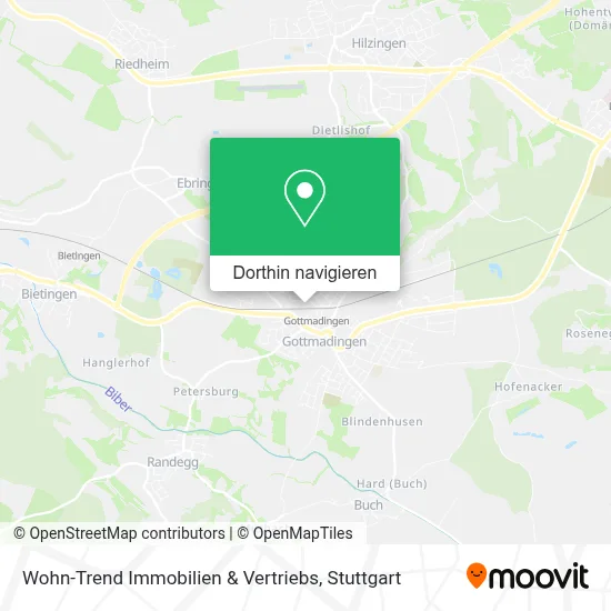 Wohn-Trend Immobilien & Vertriebs Karte