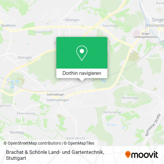 Brachat & Schönle Land- und Gartentechnik Karte