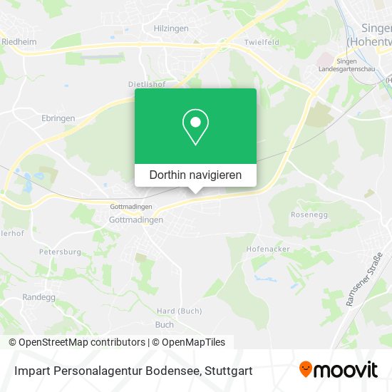 Impart Personalagentur Bodensee Karte