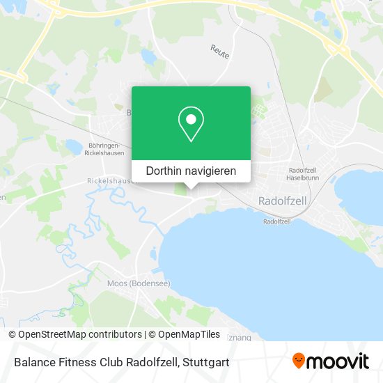 Balance Fitness Club Radolfzell Karte