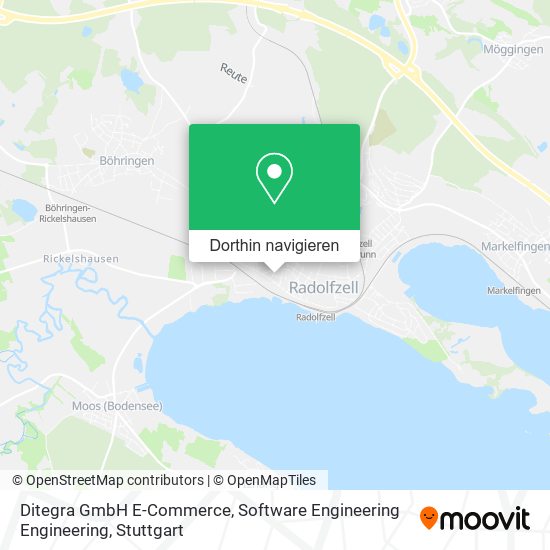 Ditegra GmbH E-Commerce, Software Engineering Engineering Karte