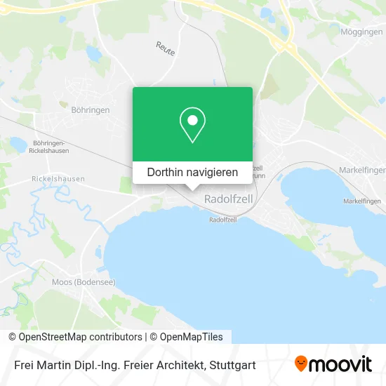 Frei Martin Dipl.-Ing. Freier Architekt Karte