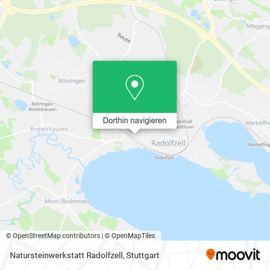 Natursteinwerkstatt Radolfzell Karte