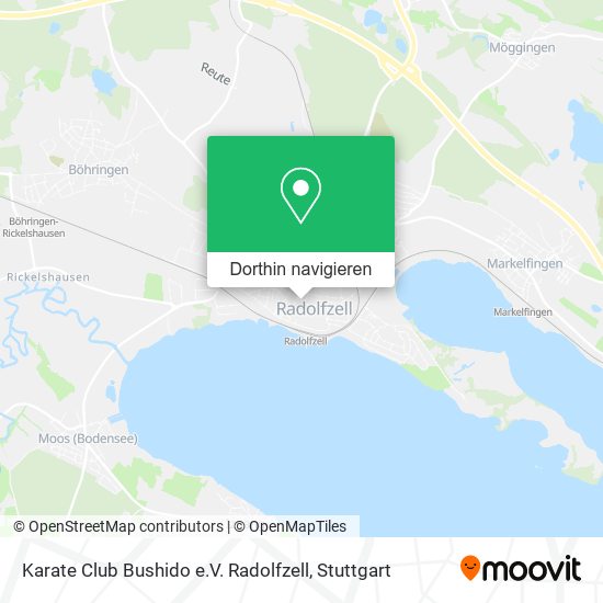 Karate Club Bushido e.V. Radolfzell Karte