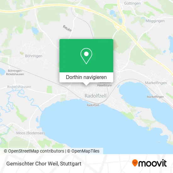 Gemischter Chor Weil Karte