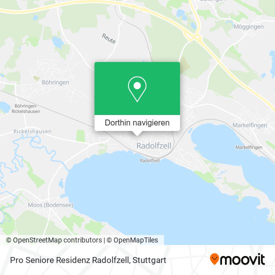 Pro Seniore Residenz Radolfzell Karte