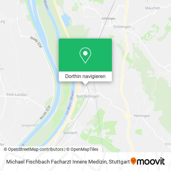 Michael Fischbach Facharzt Innere Medizin Karte