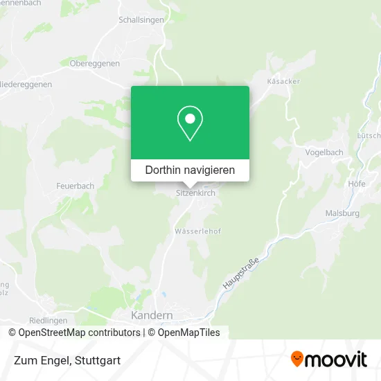 Zum Engel Karte