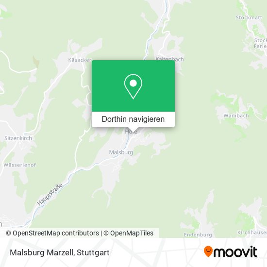 Malsburg Marzell Karte