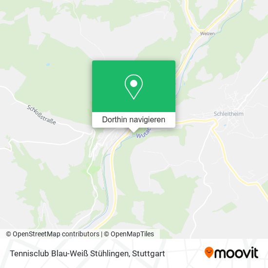 Tennisclub Blau-Weiß Stühlingen Karte