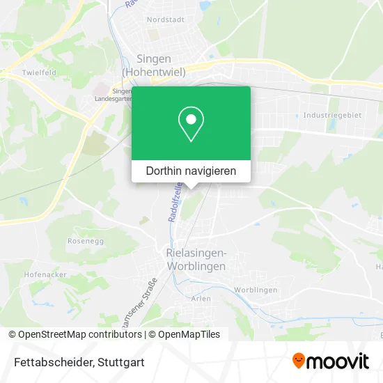 Fettabscheider Karte