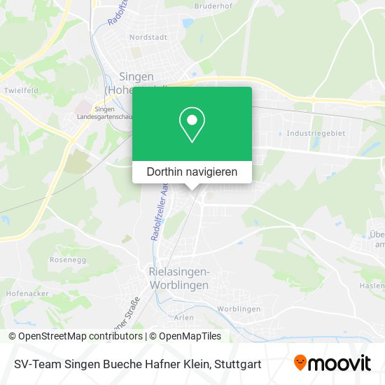 SV-Team Singen Bueche Hafner Klein Karte
