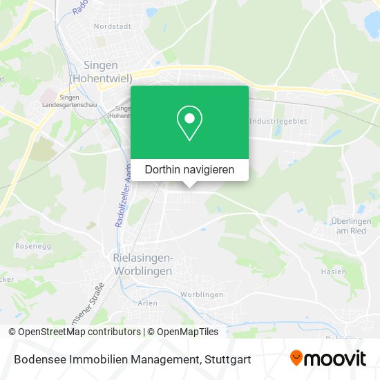 Bodensee Immobilien Management Karte