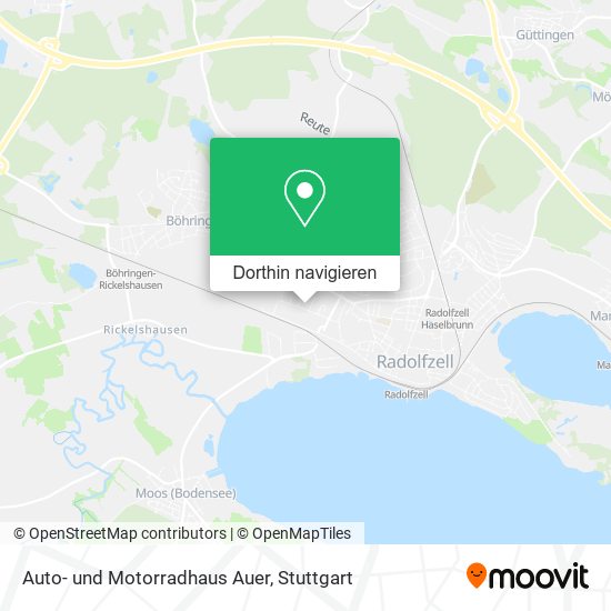Auto- und Motorradhaus Auer Karte