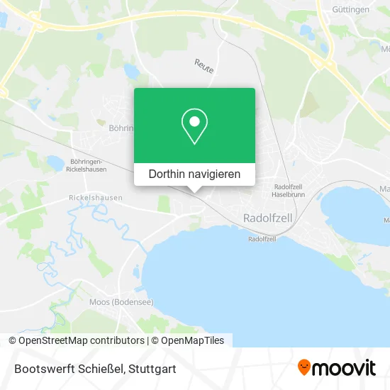 Bootswerft Schießel Karte