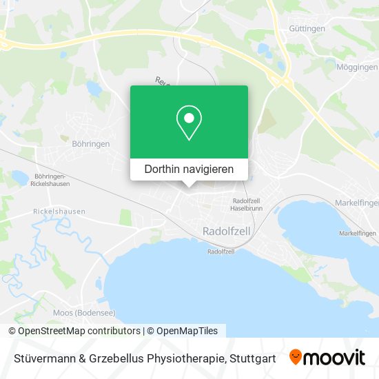 Stüvermann & Grzebellus Physiotherapie Karte