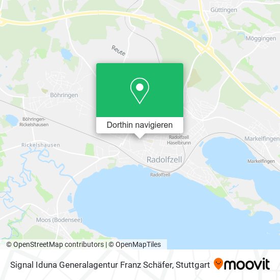 Signal Iduna Generalagentur Franz Schäfer Karte
