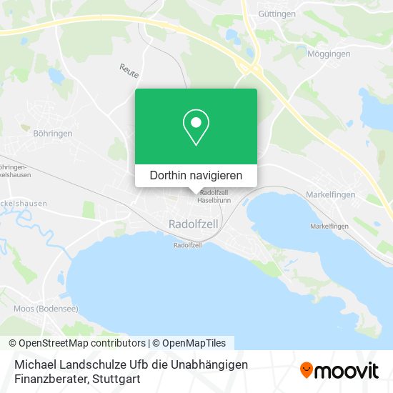 Michael Landschulze Ufb die Unabhängigen Finanzberater Karte