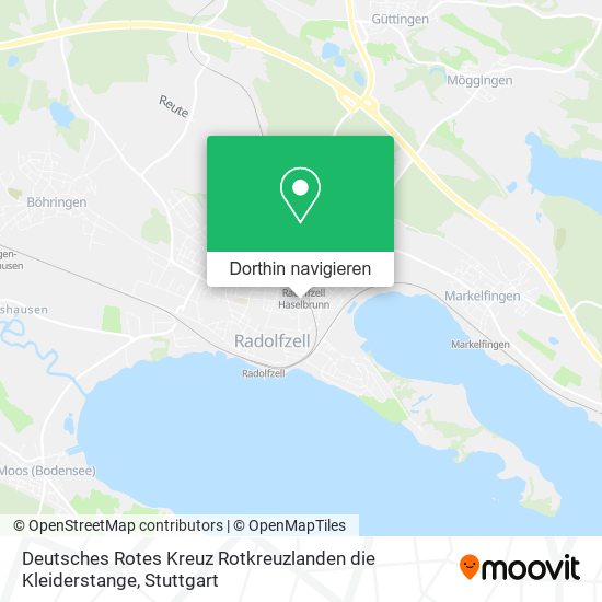Deutsches Rotes Kreuz Rotkreuzlanden die Kleiderstange Karte
