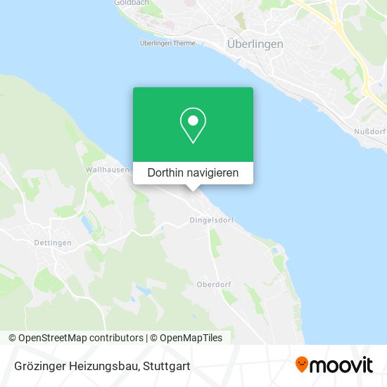 Grözinger Heizungsbau Karte