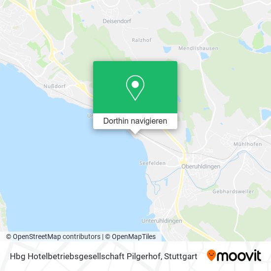 Hbg Hotelbetriebsgesellschaft Pilgerhof Karte
