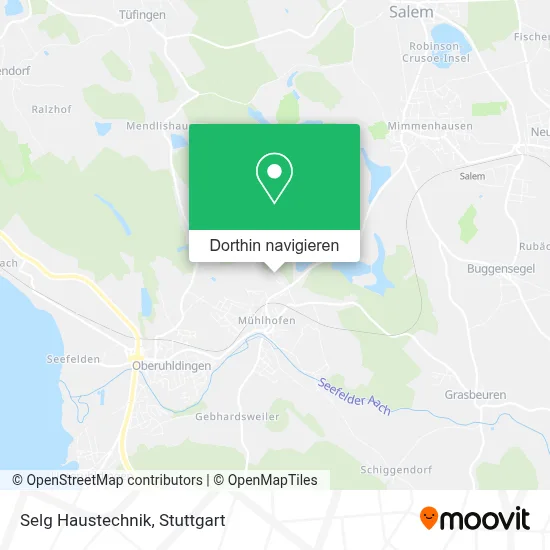 Selg Haustechnik Karte