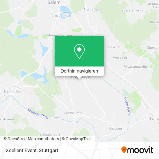 Xcellent Event Karte