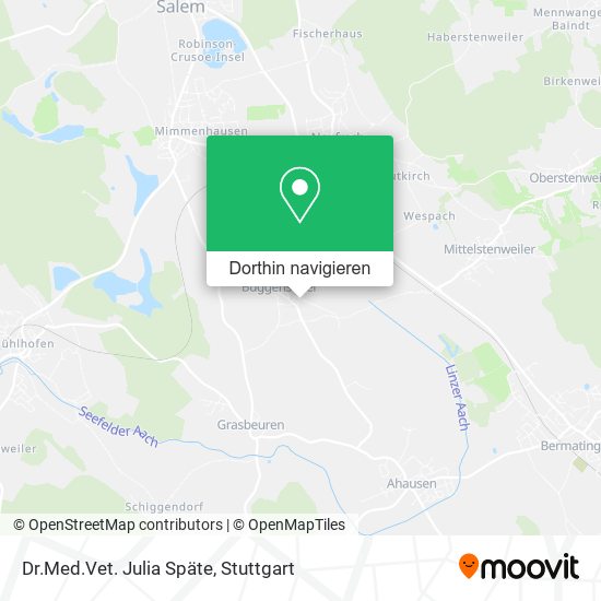 Dr.Med.Vet. Julia Späte Karte