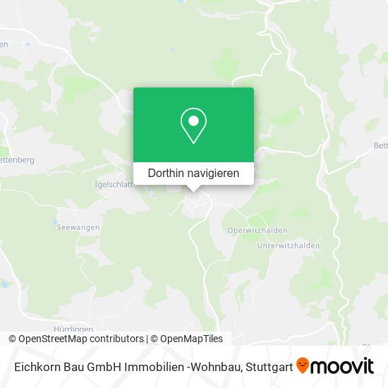 Eichkorn Bau GmbH Immobilien -Wohnbau Karte