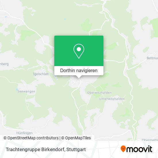 Trachtengruppe Birkendorf Karte