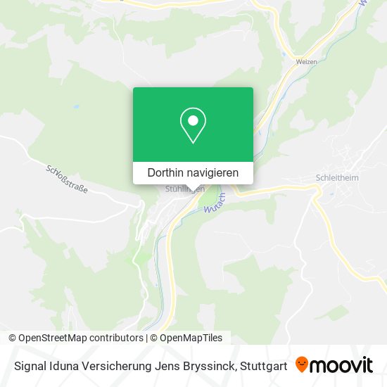 Signal Iduna Versicherung Jens Bryssinck Karte