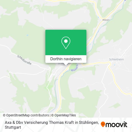 Axa & Dbv Versicherung Thomas Kraft in Stühlingen Karte