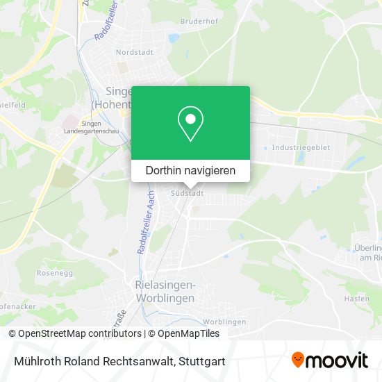 Mühlroth Roland Rechtsanwalt Karte