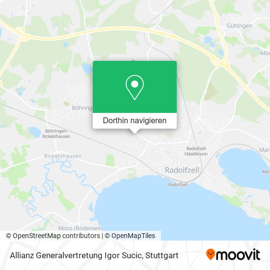 Allianz Generalvertretung Igor Sucic Karte
