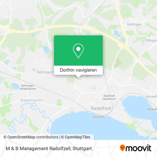 M & B Management Radolfzell Karte