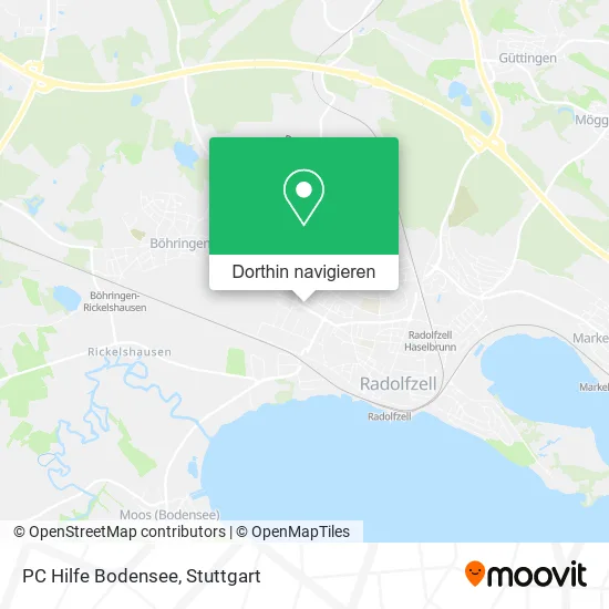 PC Hilfe Bodensee Karte