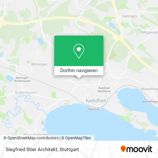 Siegfried Stier Architekt Karte